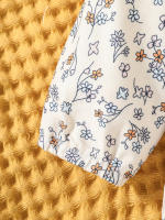 Conjunto De Vestido Y Falda Para Bebé Niña Estilo Verano Manga Larga Impresión O-Round Para Ropa Diaria Y Fashion - details 2