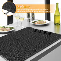 Alfombrilla De Cocina Silicón Resistente Al Calor Cubierta Para Estufa Eléctrica Antideslizante Protector De Inducción Moderno - details 4