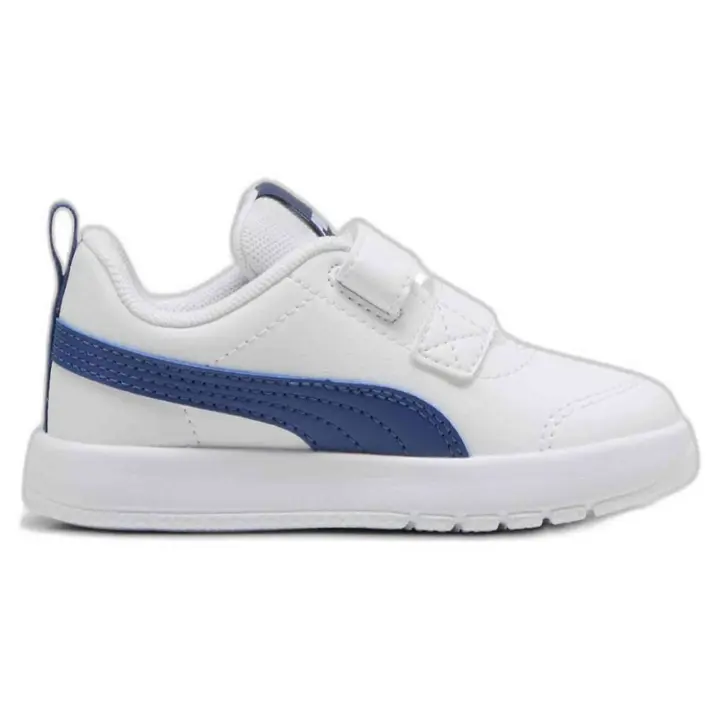Zapatillas Puma Courtflex V3 V para niños unisex en color blanco - 1