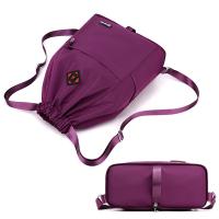 Mochila De Viaje Oxford Impermeable Y Duradera Plegable De Color Sólido Estilo Fashion Para Escuela Y Exterior - details 17