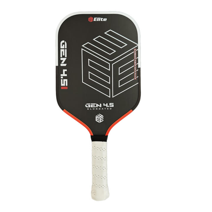 Pala De Pickleball Elite Carcasa De Fibra De Carbono Proceso De Presión Fría Antideslizante PP Núcleo De Cera Para Deportes De Raqueta