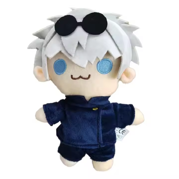 Muñeco De Peluche Jujutsu Kaisen 22cm Suave Y Lindo Gojo Y Geto Cojín Peluche Regalo Para Cumpleaños Y Navidad Para Niños Y Adultos - 1