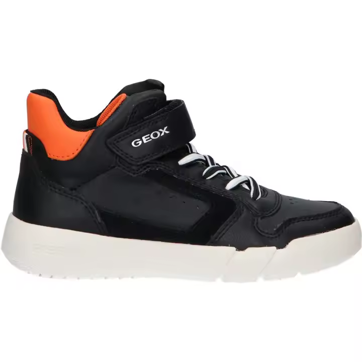 Deportivas de Hombre y Niño geox J36GWA 05422 J HYROO BOY C0038 BLACK-ORANGE - 1