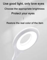 Lámpara Portátil De Lectura Con 18 LEDs Protección Ocular USB Direct Plug Para Dormitorio Y Estudio Luz Nocturna Disponible - details 0