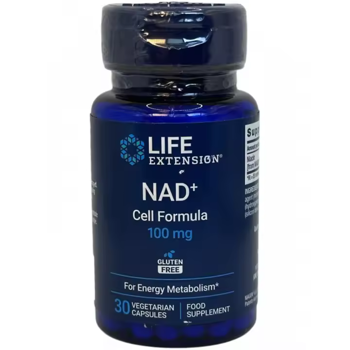 NAD+ Cell Formula Nicotinamide Riboside 100 mg, de Life Extension - 1