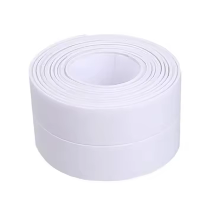 Pegatina Impermeable Para Lavabo De Cocina Antimoho Cinta Adhesiva Para Baño Y Toilette Fondo De Cajón Autoadhesiva - 1