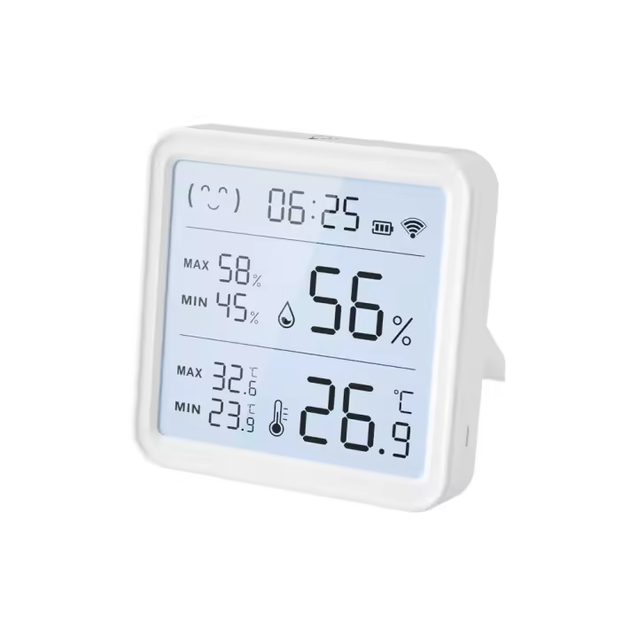 Sensor De Temperatura Y Humedad WiFi Tuya Para Casa Inteligente Con Control Remoto Bluetooth Compatible Con APP Hygrometer Thermometer - 1