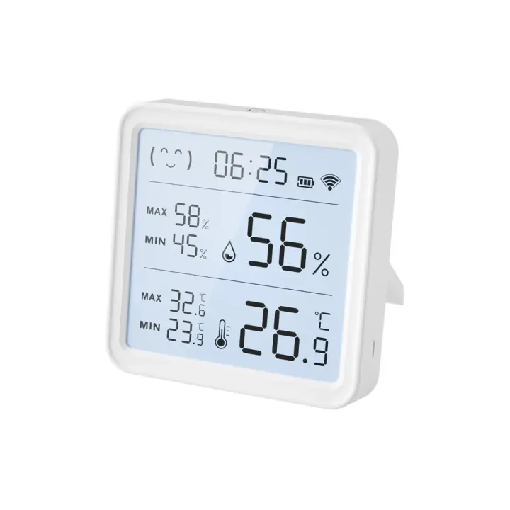 Sensor De Temperatura Y Humedad WiFi Tuya Para Casa Inteligente Con Control Remoto Bluetooth Compatible Con APP Hygrometer Thermometer - 1