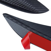 6Pcs Difusor De Parachoques Delantero Para Coche Splitter Fins Spoiler Canards Valence Accesorios De Exterior Universal ABS - details 2