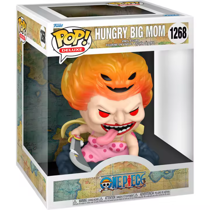 Figura Pop One Piece Hungry Big Mom-Figura de Vinilo Coleccionable - Idea de Regalo- Mercancia Oficial - Juguetes para Niños y Adultos - Movies Fans - Muñeco para Coleccionistas y Exposición - 1