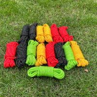 6Pcs Líneas De Hombre Reflectantes Para Tienda De Campaña Cuerda De Acero Con Ajustador De Tensión Y Bolsa Para Tarp Colgante - details 0