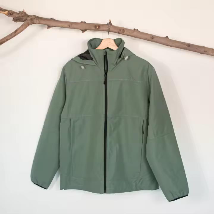 Marca SC Original Chaqueta Hombre Con Capucha, cortavientos, felpa, impermeable - 1
