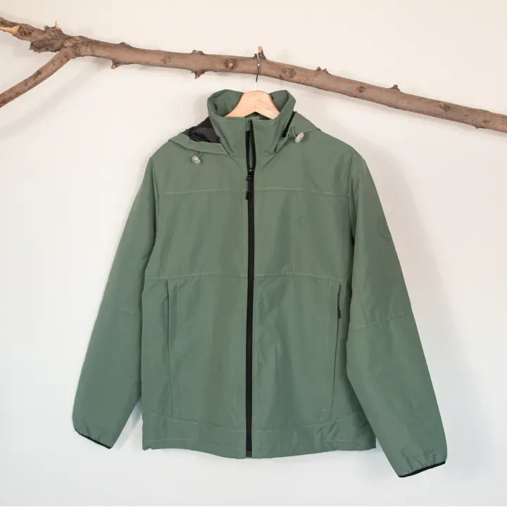Marca SC Original Chaqueta Hombre Con Capucha, cortavientos, felpa, impermeable - 1