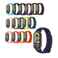 Ociodual Correa de Recambio Compatible con Xiaomi Mi Band 9 y Mi Band 8, de color Azul Medianoche, Repuesto de Silicona Suave Flexible Sport Goma Transpirable - details 2