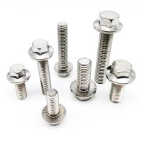 Tornillos De Rosca Con Anillo De Dientes Acero Inoxidable A2-70 GB578 Hexagonales Para Metalworking Tamaños M5 M6 M8 M10 M12 - details 1