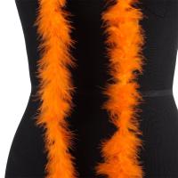 2M Boa De Plumas Para Árbol De Navidad Decoración De Fiesta De Boda Traje De Noche Adorno De Tela Con Cinta Artículos De Ropa Para Mujeres Material De Poliéster - details 2