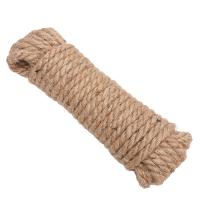 Cordón De Jute Natural Para Gatos Y Mascotas 10/50/100 Metros Hilo De Jute Para Rascado De Gatos Cinta De Lona Para Empaquetado De Regalos Bodas Y Fiestas - details 7