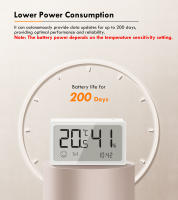 Sensor De Temperatura Y Humedad Inteligente Girier Tuya ZigBee Para Interior Medidor De Temperatura Y Humedad Piloto Integrado Compatible Con Alexa Y Google Assistant - details 8