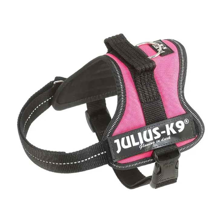 TRIXIE Arnés Julius-K9, Baby 2/XS–S, 33–45 cm, Fucsia - 1