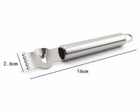 Zestador De Naranja Y Limón De Acero Inoxidable LMETJMA Con Cuchillo Y Bucle Para Colgar Eco-amigable Y Con Agarre KC0127 - details 2