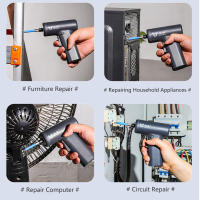 Destornillador Eléctrico Sin Cable 36V Multifuncional Para Reparación DIY En Casa Gran Torque Herramienta Portátil Manual - details 3