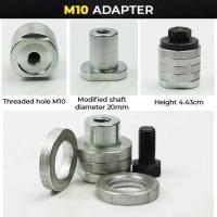 Adaptador De Ángulo Para Pulidora M10 M14 100/125 Tipo Polinizador Convertidor De Interfaz Herramienta Eléctrica De Metalworking - details 0