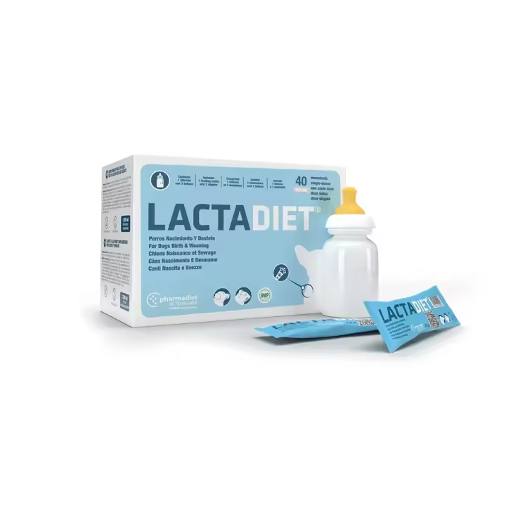 Lactadiet para perros y roedores (nacimiento y destete) 40 sobres Pharmadiet - 1