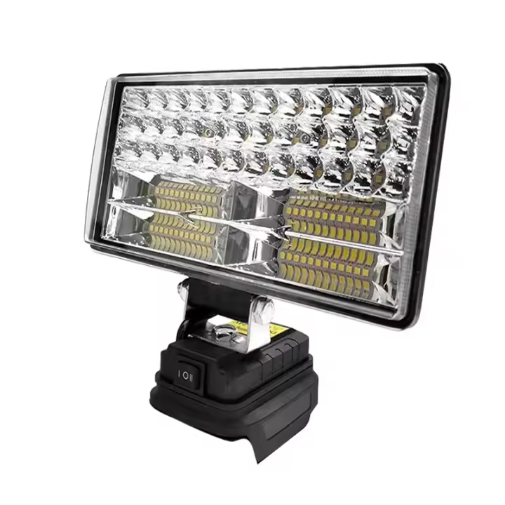Luz De Trabajo LED Portátil Para Batería Makita 8/5/4/3 Pulgadas Luz De Camping Al Aire Libre Emergencia Sin Baterías Fuente De Luz LED Material De Aluminio - 1