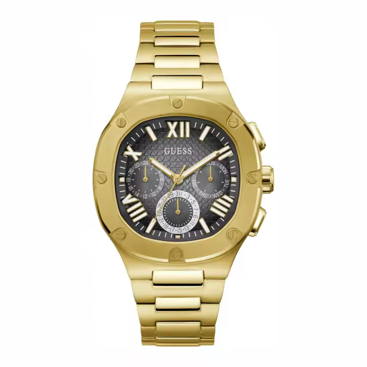 Reloj Guess Headline GW0572G2 de Acero Inoxidable Resistente Al Agua 30 ATM con Cronómetro y Calendario - 1