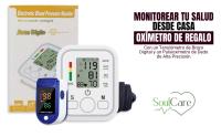 Tensiometro con Oxímetro - USB Y/o Pilas - Medidor de Tensión Arterial - details 0