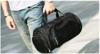 Bolsa De Gimnasio Para Hombres Y Mujeres Bolso De Deporte De Nylon Capacidad 20-35L Para Yoga Entrenamiento Viajes Y Natación - details 19