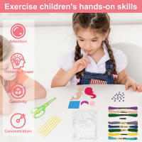 Kit De Costura De Piel De Manta Para Niños 8 Piezas Set De Manualidades DIY Animales Divertidos Con Instrucciones Para Niños De 3 a 12 Años - details 4
