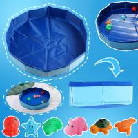 Baño Plegable Para Perros Y Gatos Piscina Para Mascotas Limpieza Y Bañado Baño De Bird Bath Accesorios Para Mascotas - details 14
