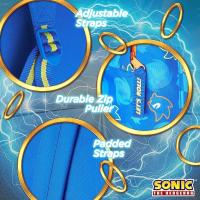 SEGA! MOCHILA ESCOLAR SONIC THE HEDGEHOG, TALLA GRANDE 40X30X15CM, SON23-003, MR POPYE PRODUCTO OFICIAL - details 2