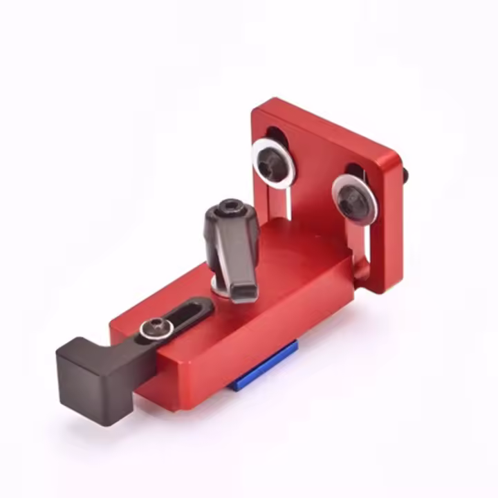 1Pc Conector De Aluminio Para Rieles De Madera En Trabajo Manual Herramienta De Fijación Para Mesa De Router Y Trabajo De Oficina - 1