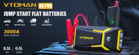 VTOMAN V8 PRO Arrancador de Coche 3000A, 24 Meses de Tiempo de Espera, Pantalla LCD, para Motores de Hasta 8.5L de Gasolina y 6.5L de Diésel - details 0