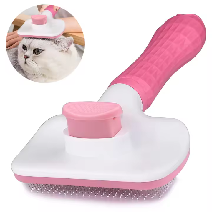 PORCHEDDU Pelo para Perros, Pelo para Gatos, Pelo para mascotas, Depilador para mascotas de pelo largo y Short Hair, Limpia el pelo de La Mascota del Pelo with a boton - 1