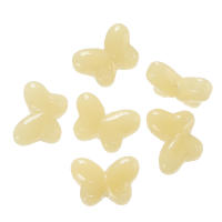 10pcs Bolas De Vidrio De Mariposa Color Gradiente 14.5mm Pequeñas Y Ligeras Para Creación De Joyería Collar Pulsera DIY - details 7