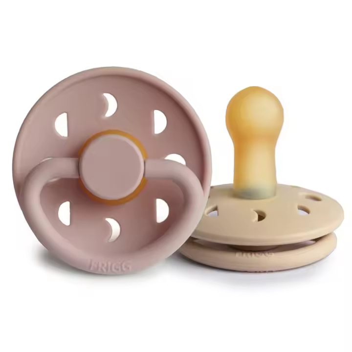 Frigg Pack 2 Chupetes Latex Moon Phase 6m+ - 1