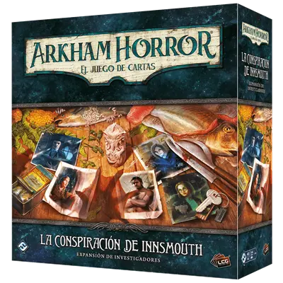 Asmodee - AH LCG: La conspiración de Innsmouth exp. inv. - 1