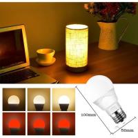 Bombilla LED de color, equivalente a 40 W, E27, control remoto, Luz Blanca Cálida DE 2700 K, Bombilla de 5 W que cambia de color (paquete de 2) - details 1