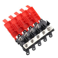 Bloque De Fusibles Midi Para Coche 3/4/5/6 Caminos Soporte De Fusible De 200A Tipo De Distribución De Energía Para Coche Camión RV - details 6