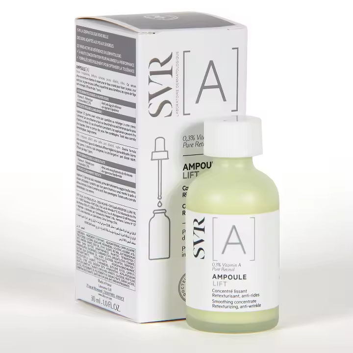 SVR Ampoule A - Sérum vitamina A - Concentrado alisante -30ml - 1