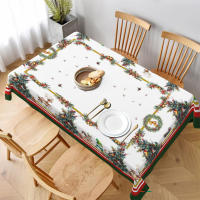 Premiun Teléfono De Mesa De Navidad 1pc Con Patrón Vibrante De Árbores De Navidad Mariposas Y Muñecos De Nieve Decoración Festiva Para Fiestas Y Hogar - details 2