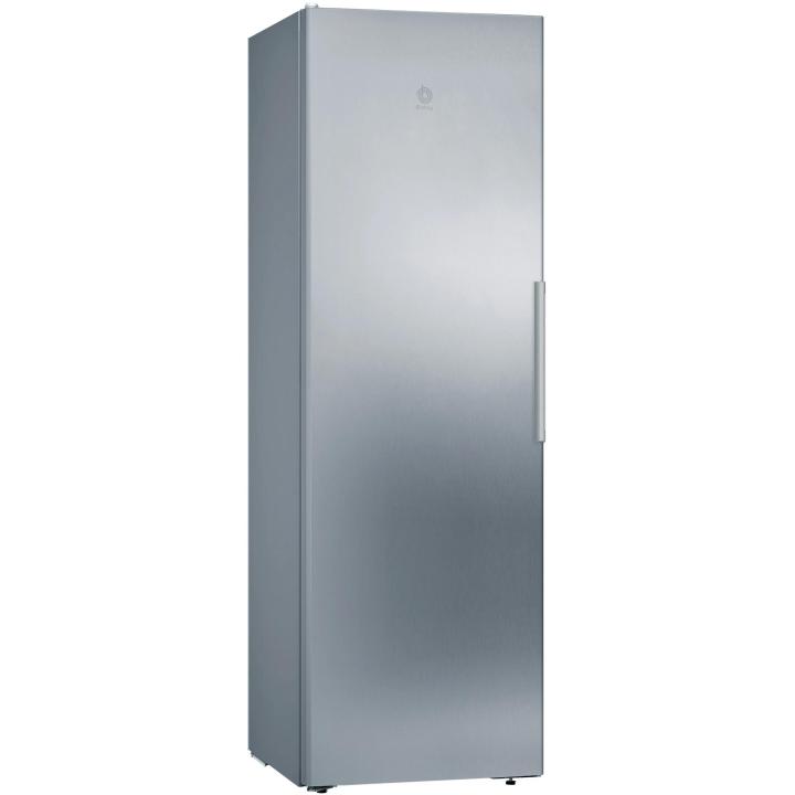 Frigorífico de una puerta No Frost Balay 3FCE553ME 346l Clase E Alto 186cm x 60cm Acero mate