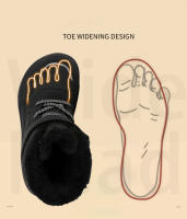Botas De Nieve Infantiles Invierno 2024 Niños Niñas Impermeables Con Suela De Goma Antideslizante Suave Y Cálida Para Exteriores Talla True - details 4