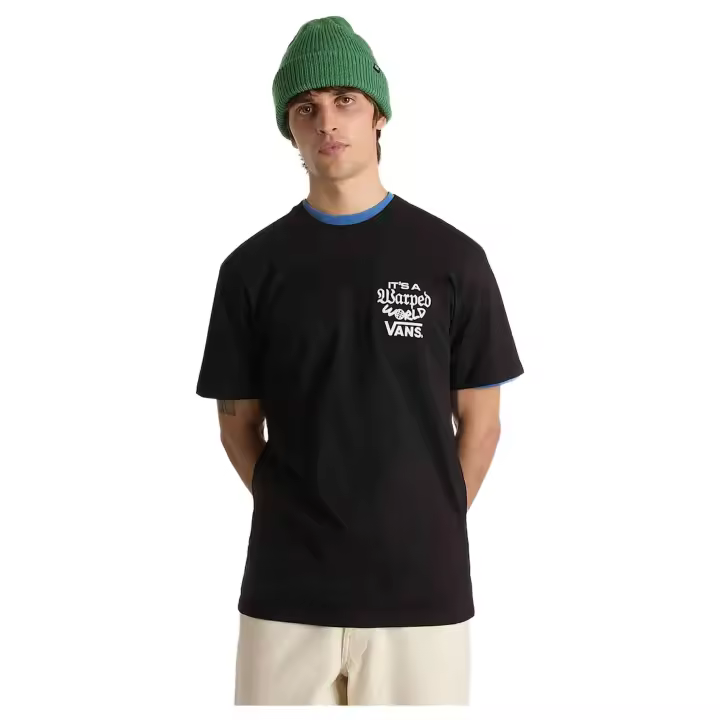 Textil Camisetas marca Vans modelo Vn000M5Eblk1 para hombre en color negro - 1