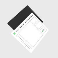 Magnetizado Proyecto Mat 2UUL ST92 300*250mm Organizador De Herramientas Para Mantenimiento De Teléfonos Móviles Pad De Colección De Tornillos Y Aretes - details 1