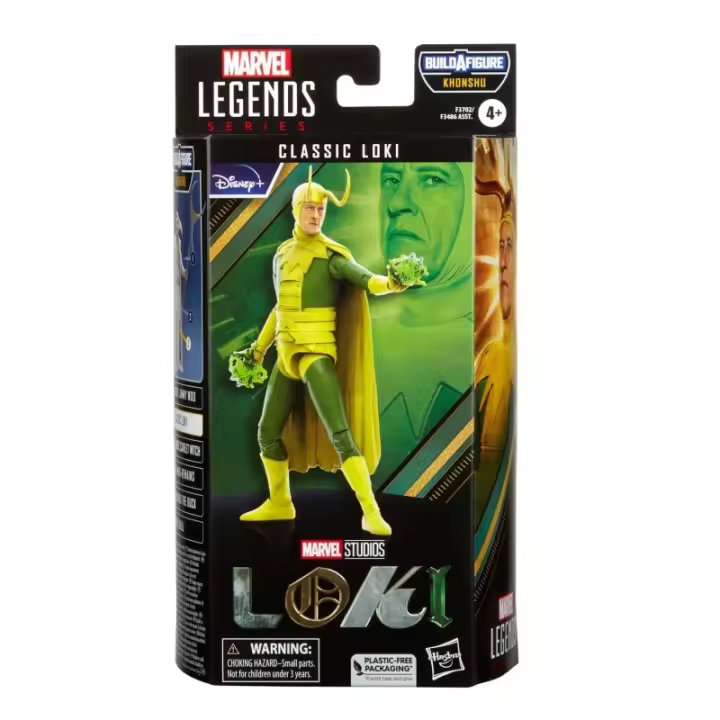 Figura Hasbro Marvel Legends Series Loki Clásico - Coleccionistas - 1