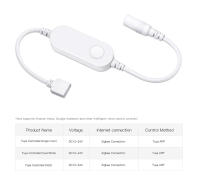 Controlador Inteligente Zigbee 3.0 Para Tiras LED RGB Dimmer TuyaInterruptor De Luz WiFi Para Cinta De Neón DC 4pin Compatible Con Habitación De Estar - details 1